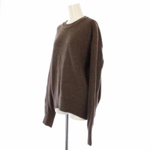 TODAYFUL 23AW Merinowool Crewneck Knit ニット セーター 長袖 F ブラウン 12320515