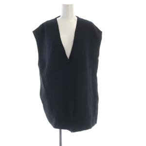 TODAYFUL セットアップ カラーレスツイルベスト スラックスパンツ 38 紺 ネイビー 12110105 /RO