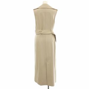 SNIDEL ジレワンピ ノースリーブ ワンピース SWFO222042 ロング 1 ベージュ /G