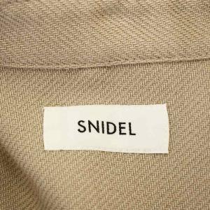 SNIDEL ジレワンピ ノースリーブ ワンピース SWFO222042 ロング 1 ベージュ /G
