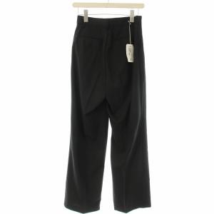 TODAYFUL タックテーパードトラウザーズ パンツ 38 黒 ブラック 12010724 /OR