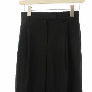 TODAYFUL タックテーパードトラウザーズ パンツ 38 黒 ブラック 12010724 /OR