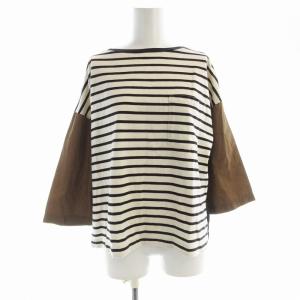 ファインコットン ビッグＴシャツ カットソー 半袖 F 白 ホワイト 23033103714 /EE