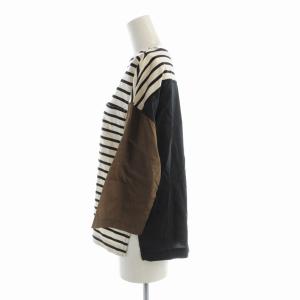 GALERIE VIE ファインコットン ビッグＴシャツ カットソー 半袖 F 白 ホワイト 23033103714 /EE