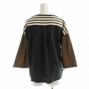 GALERIE VIE ファインコットン ビッグＴシャツ カットソー 半袖 F 白 ホワイト 23033103714 /EE