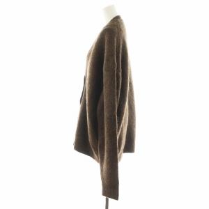 TODAYFUL 23AW ブラッシュドVネックカーディガン Brashed Vneck Cardigan F 茶 ブラウン