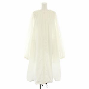 ライトギャザーコート Light Gather Coat アウター 38 白 ホワイト 12210004