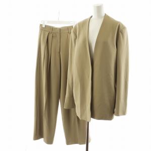 22AW Collerless Twill Jacket