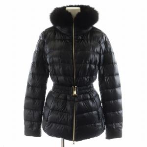 CLAUDIA ダウンジャケット 38 ブラック PI0485DIC