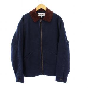 コーデュロイトリムジャケット 44 ネイビー H526Y02W80