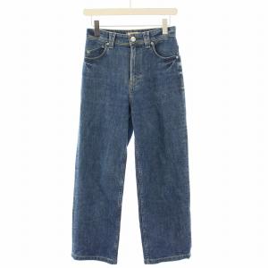 リリス LILITH ワイドストレートデニム ジーンズ ジップフライ 24 インディゴ 57191071
