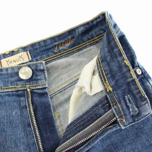 YANUK リリス LILITH ワイドストレートデニム ジーンズ ジップフライ 24 インディゴ 57191071