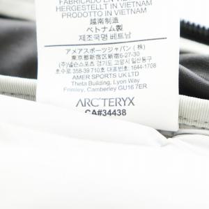 ARC’TERYX マンティス MANTIS16 リュックサック バックパック ロゴ刺繍 ナイロン 黒 ブラック /AN23