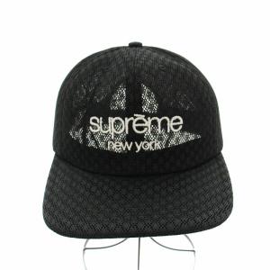 Supreme 22SS classic logo air mesh 6panel キャップ