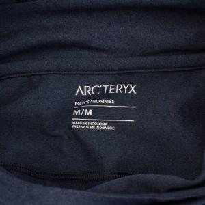 ARC’TERYX REMIGE HOODY レミージフーディー カットソー 長袖 ストレッチ ロゴ M 紺 ネイビー /BB