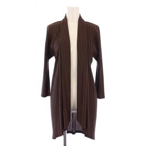 イッセイミヤケ ジャケット 薄手 3 ブラウン