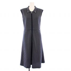 23年製 Checkered Knit Dress ニットワンピース 34