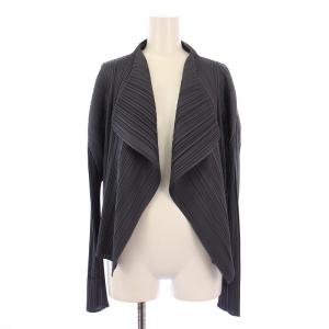 イッセイミヤケ カーディガン 4 グレー