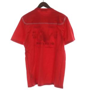 DSQUARED2 Tシャツ カットソー ボウリングモチーフ プリント 半袖 L 赤 レッド /RO