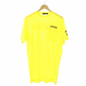 DSQUARED2 Tシャツ カットソー 半袖 ロゴ Ｍ 黄 イエロー 71GC352 /OR