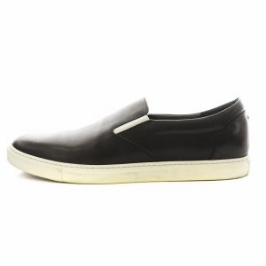 DSQUARED2 スリッポン シューズ レザー 45 黒 ブラック /AN19 D