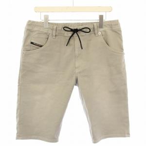 D-KROOSHORT-NE ショートパンツ ハーフパンツ イージー ウエストゴム ストレッチ ロゴパッチ