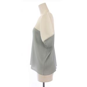 PLEATS PLEASE ISSEY MIYAKE イッセイミヤケ カットソー フレンチスリーブ ストレッチ 3 白 ホワイト 水色 ライトブルー /BB