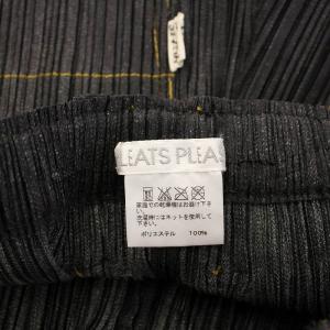PLEATS PLEASE ISSEY MIYAKE イッセイミヤケ イージーパンツ 2 チャコールブラック