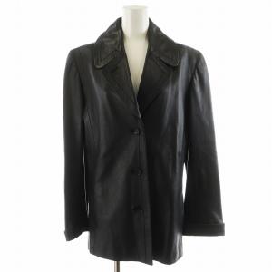 レザージャケット 40 ブラック