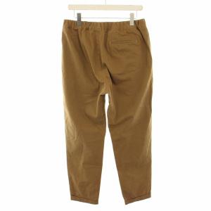 PS Paul Smith ストレッチナイロンイージーパンツ ジップフライ XXL 茶 ブラウン 182T /YT