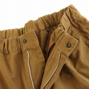 PS Paul Smith ストレッチナイロンイージーパンツ ジップフライ XXL 茶 ブラウン 182T /YT