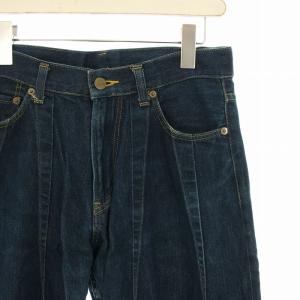 Needles デニムパンツ コクーンパンツ ジーンズ タック 2 インディゴ BG120 /HN
