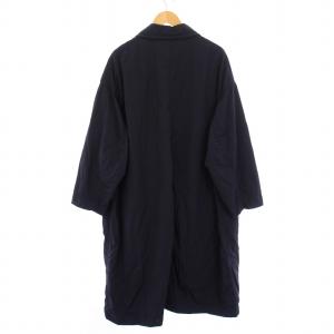 Framework 24SS タスランウェザーバルカラーコート ナイロン 38 ネイビー