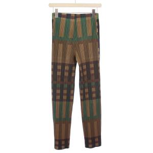 PLEATS PLEASE ISSEY MIYAKE イッセイミヤケ イージーパンツ チェック柄 4 マルチカラー