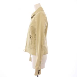 BURBERRY LONDON ステンカラージャケット アウター ジップアップ ショート丈 裏地ノバチェック F ベージュ /BB