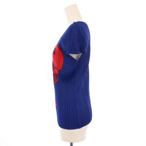 PLEATS PLEASE ISSEY MIYAKE イッセイミヤケ カットソー ロブスター柄 4 ブルー レッド