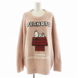 PEANUTS 22AW スヌーピー ベビモコプルオーバー カットソー 長袖 ルームウェア 部屋着 F