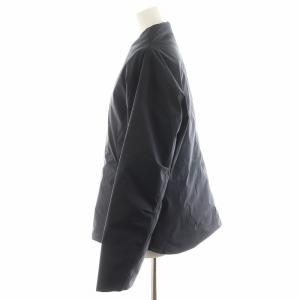 DESCENTE × プランテーション Plantation ダウンジャケット ロゴ アウター M 紺 ネイビー PL03FC002