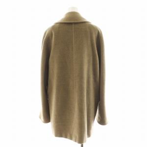 Max Mara チェスターコート ロング丈 ウール カシミヤ混 アウター 38 モカ /AN40
