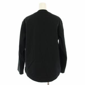 plantation 23SS ノーカラージャケット アウター M 黒 ブラック PL31FD909 /YT