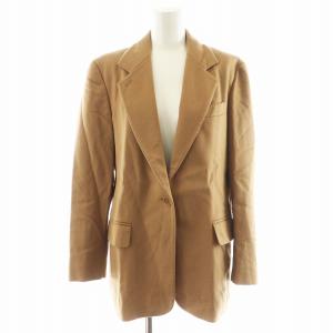 テーラードジャケット シングル カシミヤ 38 キャメル /AN38