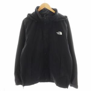ハイドレナジャケット HYDRENA WIND JACKET マウンテンパーカー ロゴ ナイロン L 黒