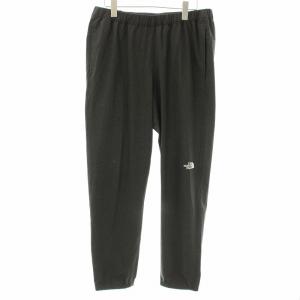 フレキシブル アンクルパンツ ジョガーパンツ ロゴ プリント L グレー NB42288 /KU