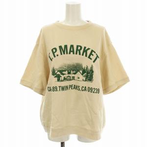 24MMSCU13 T.P.MARKET HARF SLEEVE SWEAT 半袖 スウェット トレーナー