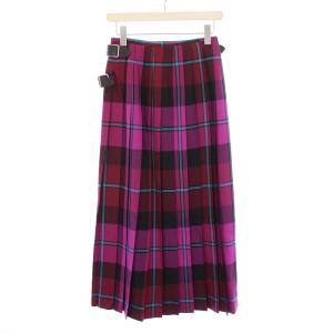 O'NEIL OF DUBLIN ラップスカート プリーツ チェック柄 IT40