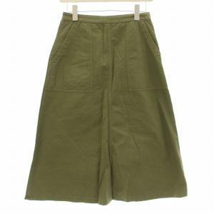 COTTON RIPSTOP FIELD SKIRT コットン フィールド スカート ロング マキシ ジップフライ