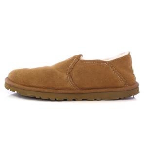 UGG australia KENTON ケントン スリッポン ムートン スエード ロゴ US9 27cm 茶 ブラウン /BB