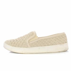 グランドプロ GRANDPRO スペクテイター スリップオン スニーカー 7 B ベージュ W11025