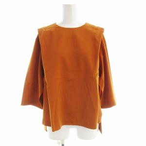 シャツ ブラウス 長袖 38 オレンジ 531-5210718 /EE