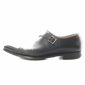 MAGNANNI ビジネスシューズ ドレスシューズ モンクストラップ レザー 42 黒 ブラック 15141 /AN8